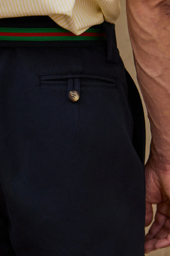 Pantalon à pince - Marine