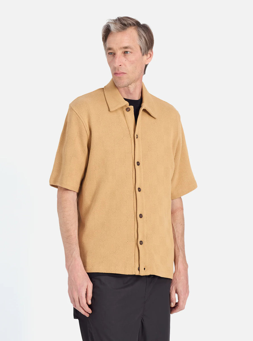 Chemise Fantasy Checkerboard - Sable