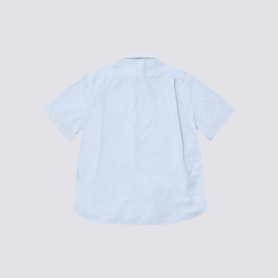 Chemise à manches courtes Relaxed - bleu ciel