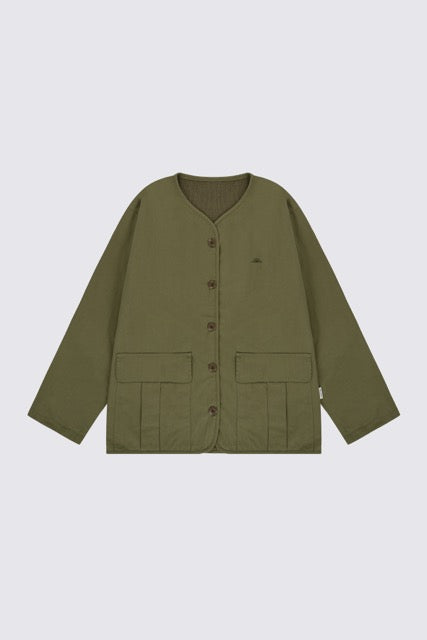 Veste en coton réversible - Khaki