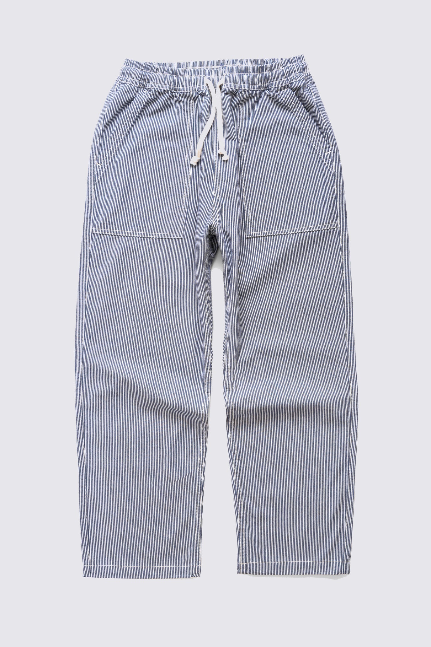 Pantalon de Chef Hickory à rayures - Bleu