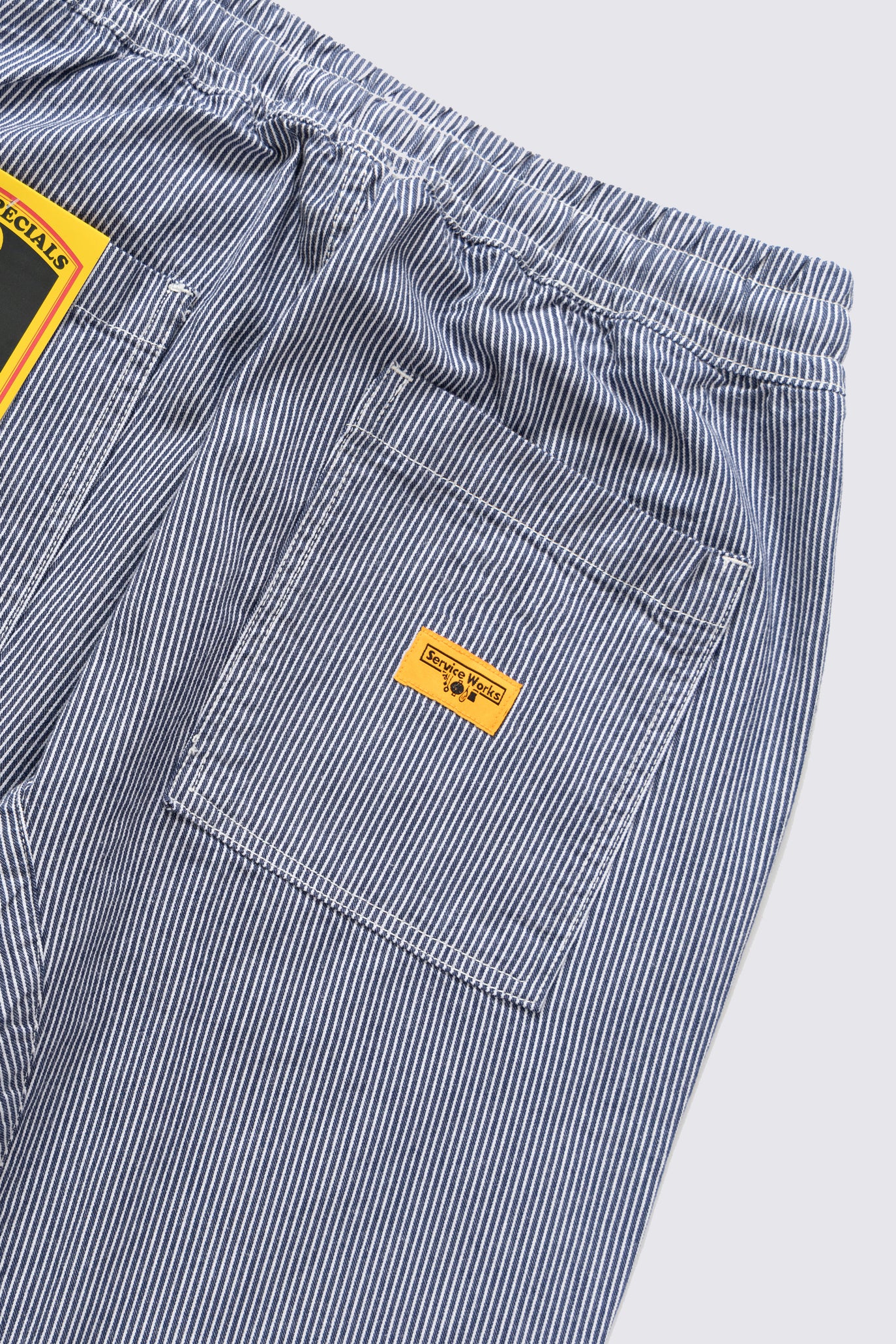 Pantalon de Chef Hickory à rayures - Bleu