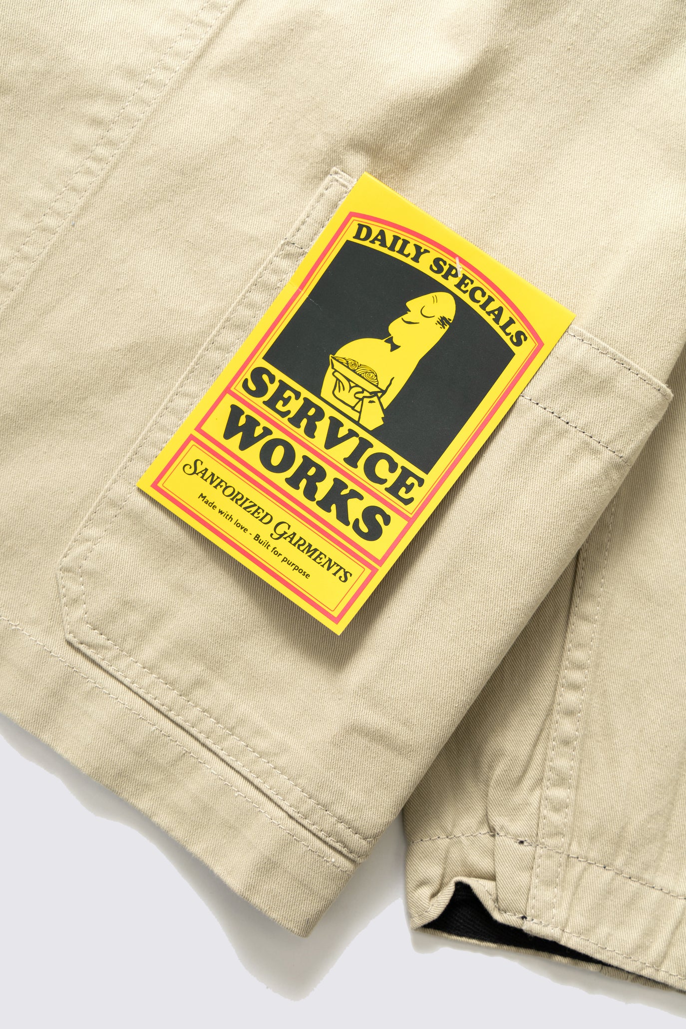 Veste Drill Server - Beige Khaki