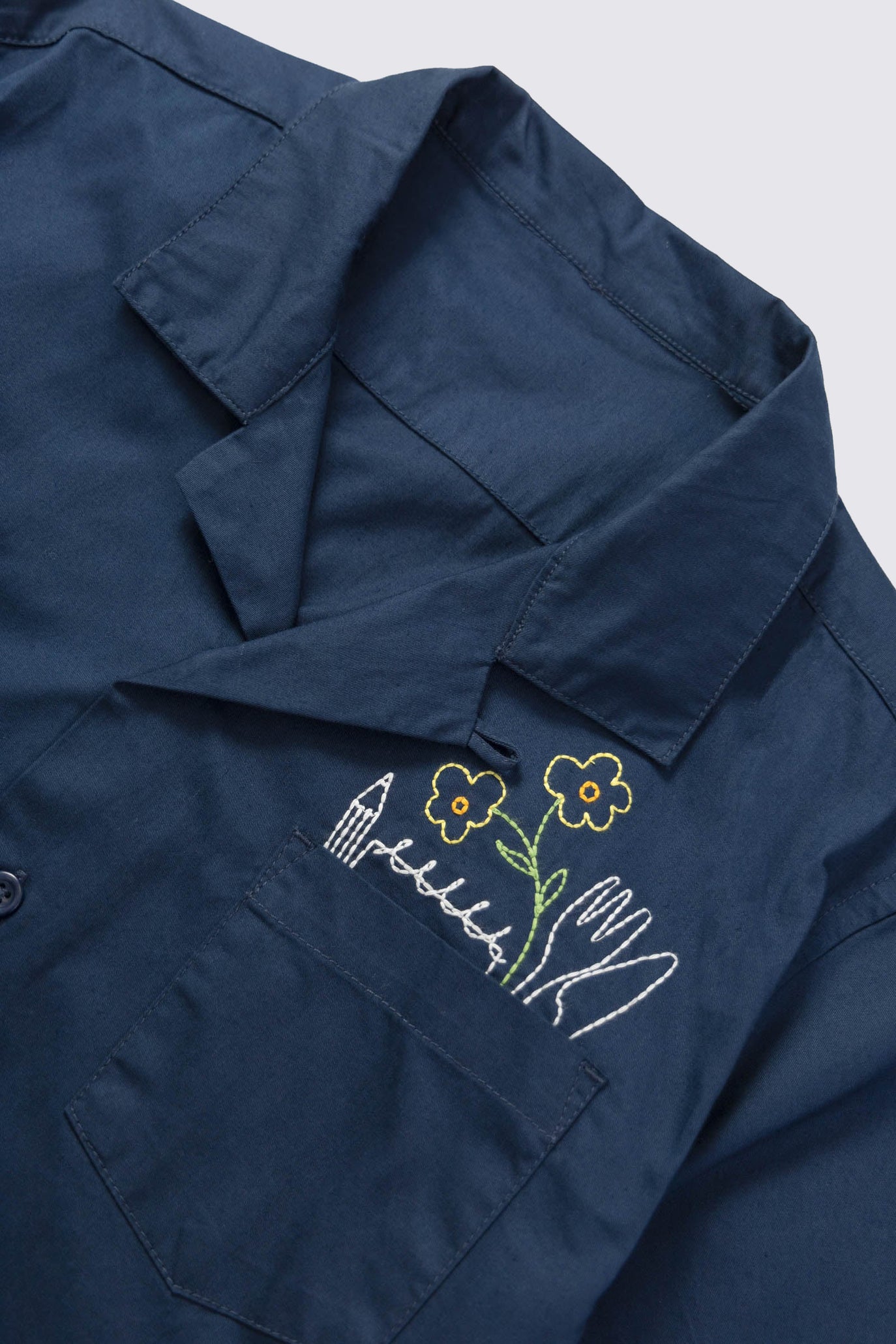 Chemise manches courtes NECESSITES - marine