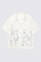 Chemise manches courtes PICNIC - blanc cassé