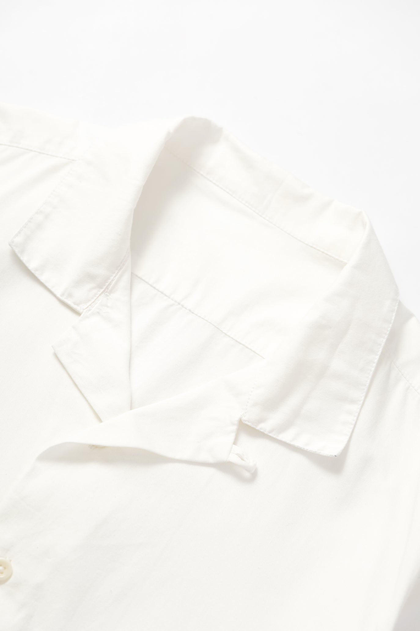 Chemise manches courtes PICNIC - blanc cassé