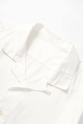 Chemise manches courtes PICNIC - blanc cassé
