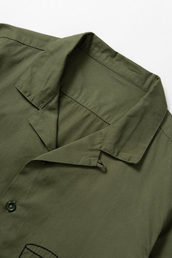 Chemise manches courtes PICNIC - olive