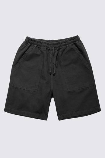 Short de Chef en Canvas  - Noir