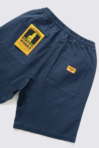 Short de Chef en Canvas  - Marine