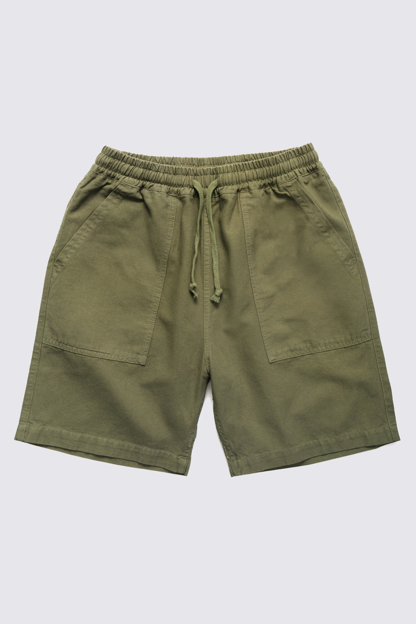 Short de Chef en Canvas  - Olive