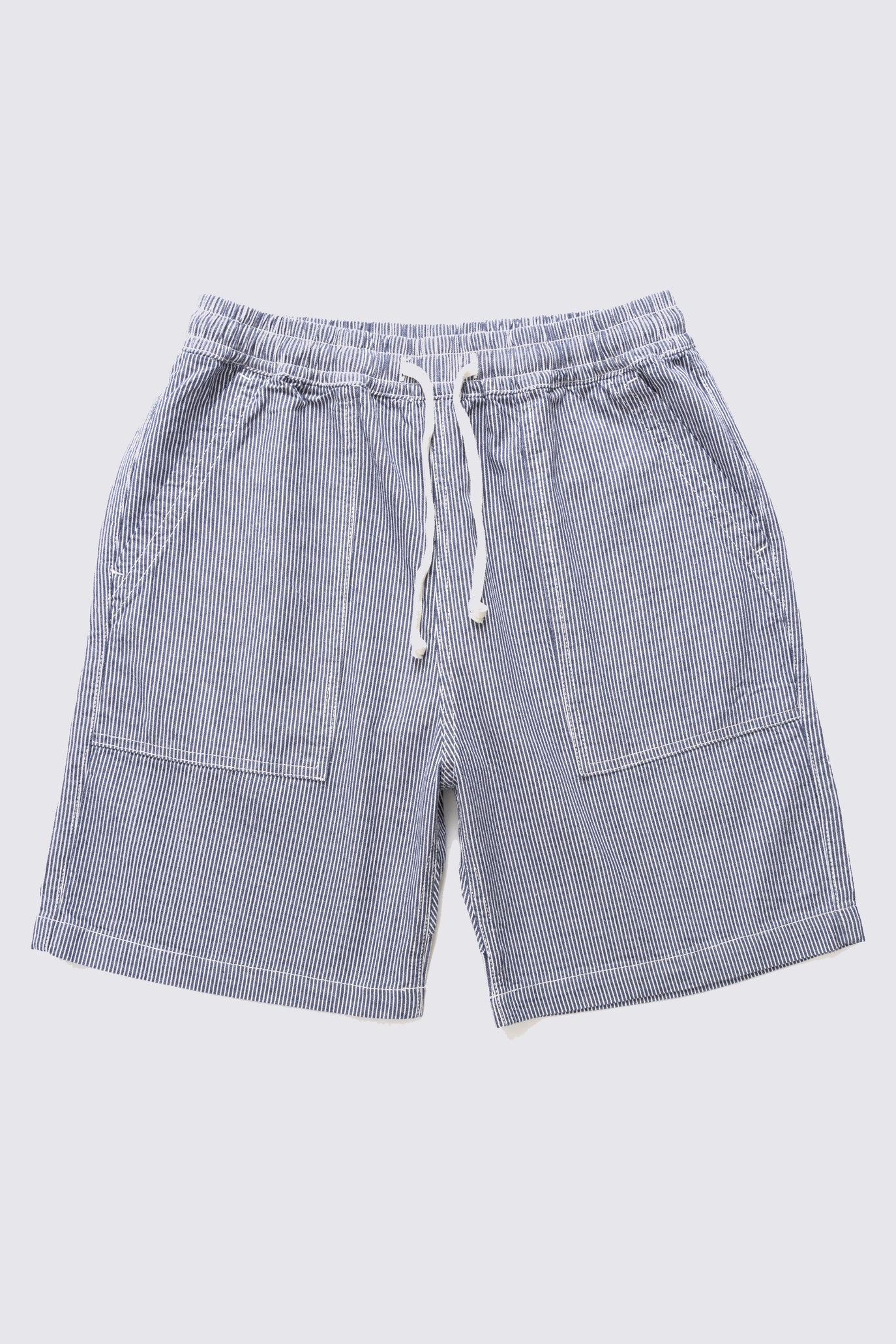 Short de Chef Hickory à rayures - Bleu