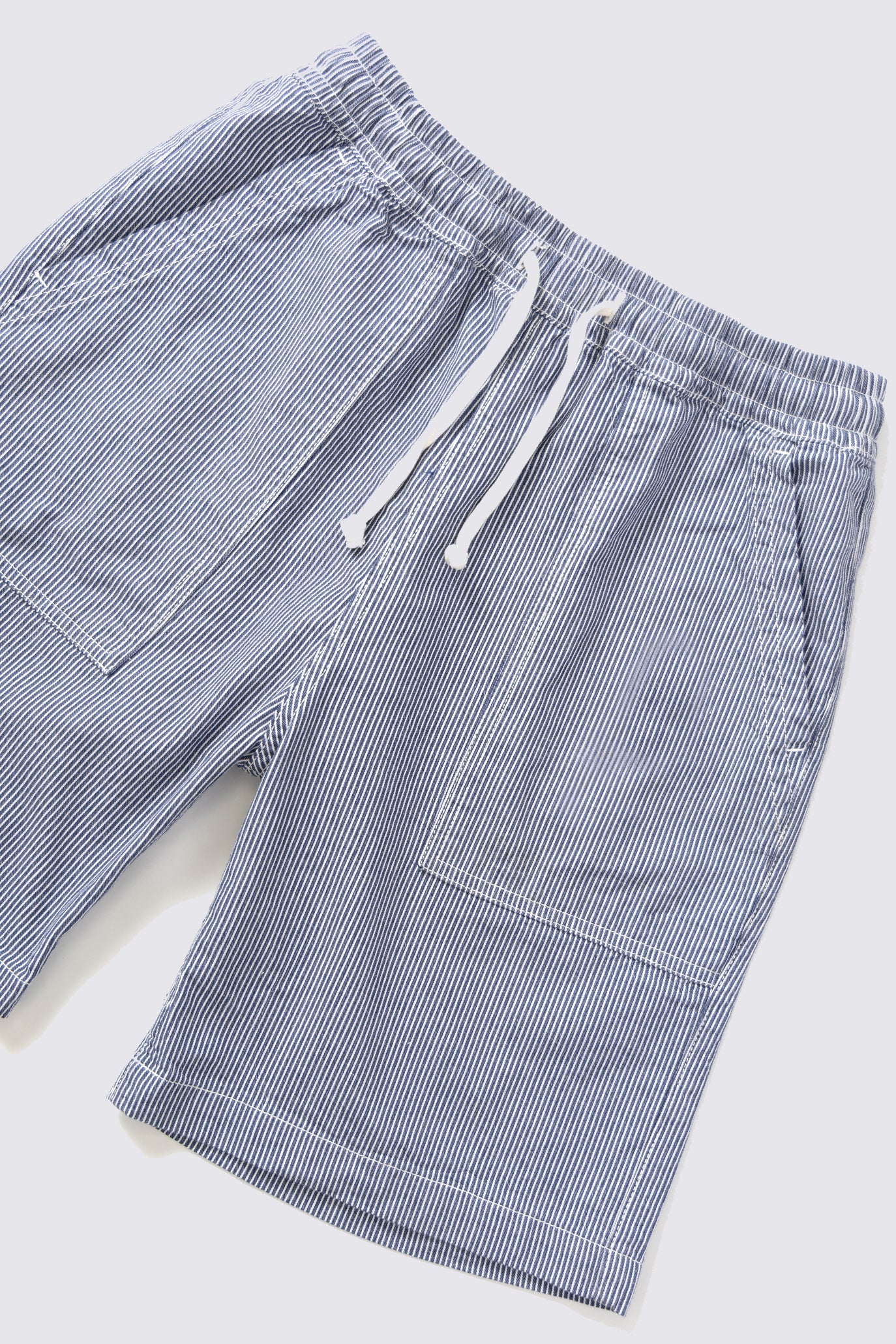 Short de Chef Hickory à rayures - Bleu