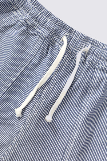 Short de Chef Hickory à rayures - Bleu
