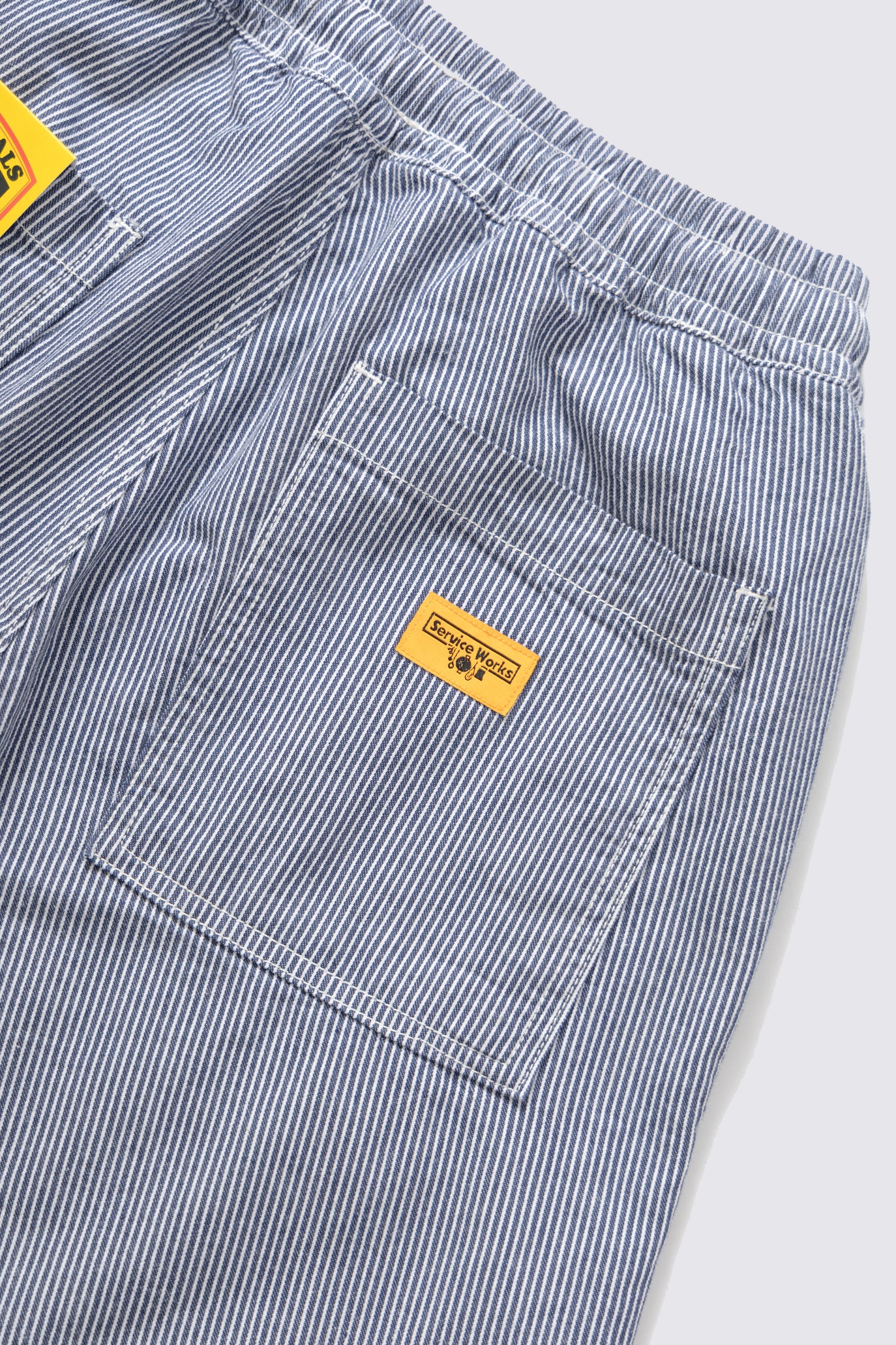 Short de Chef Hickory à rayures - Bleu