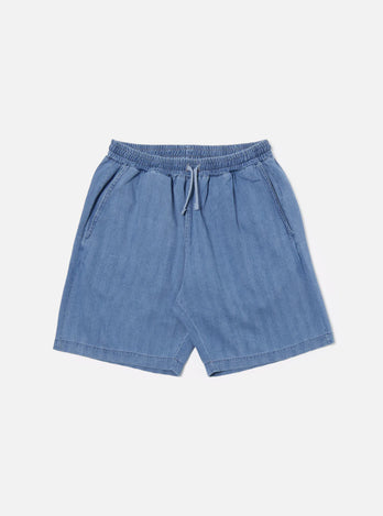 Short Herringbone - Washed Indigo