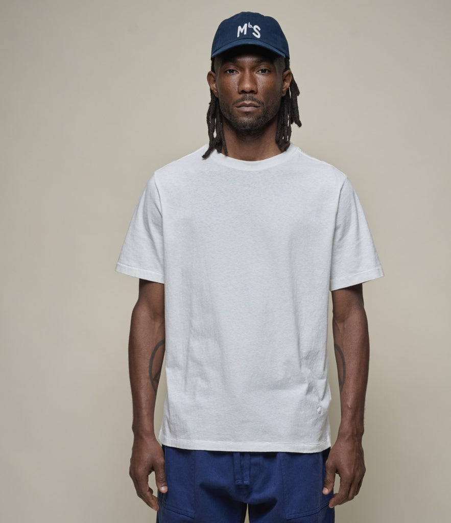 T-shirt HPT01 en coton-chanvre - Blanc