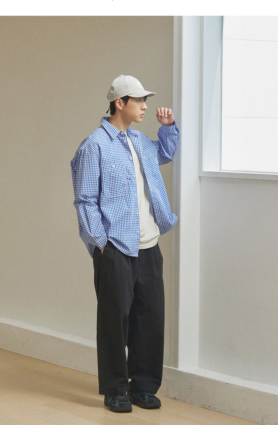 Pantalon Wide TwoTuck - Noir
