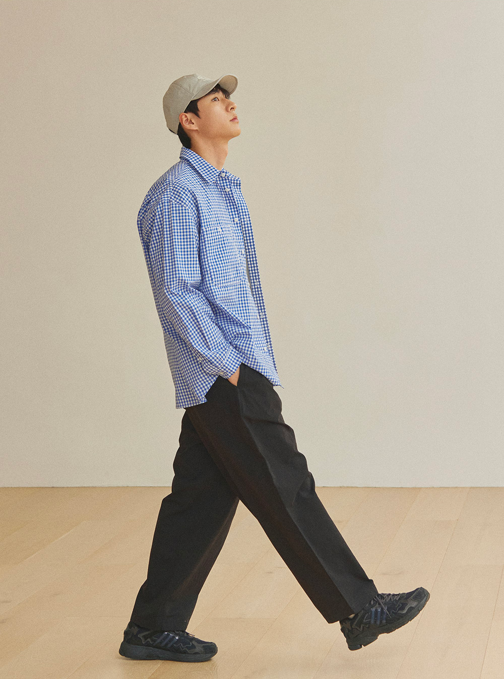 Pantalon Wide TwoTuck - Noir