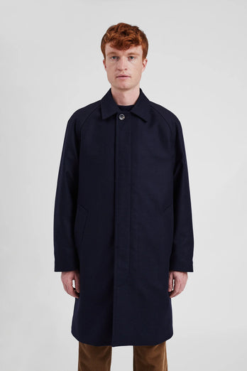 Manteau Vargo en laine - Marine