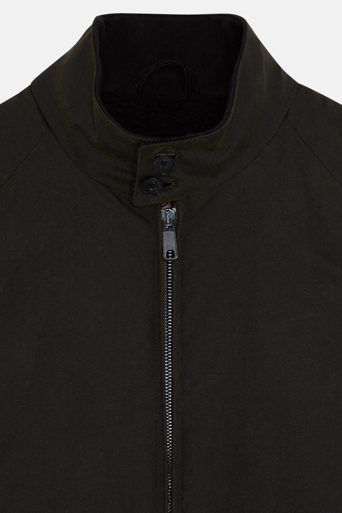 Veste G9 Pocket en coton ciré - Vert Mousse