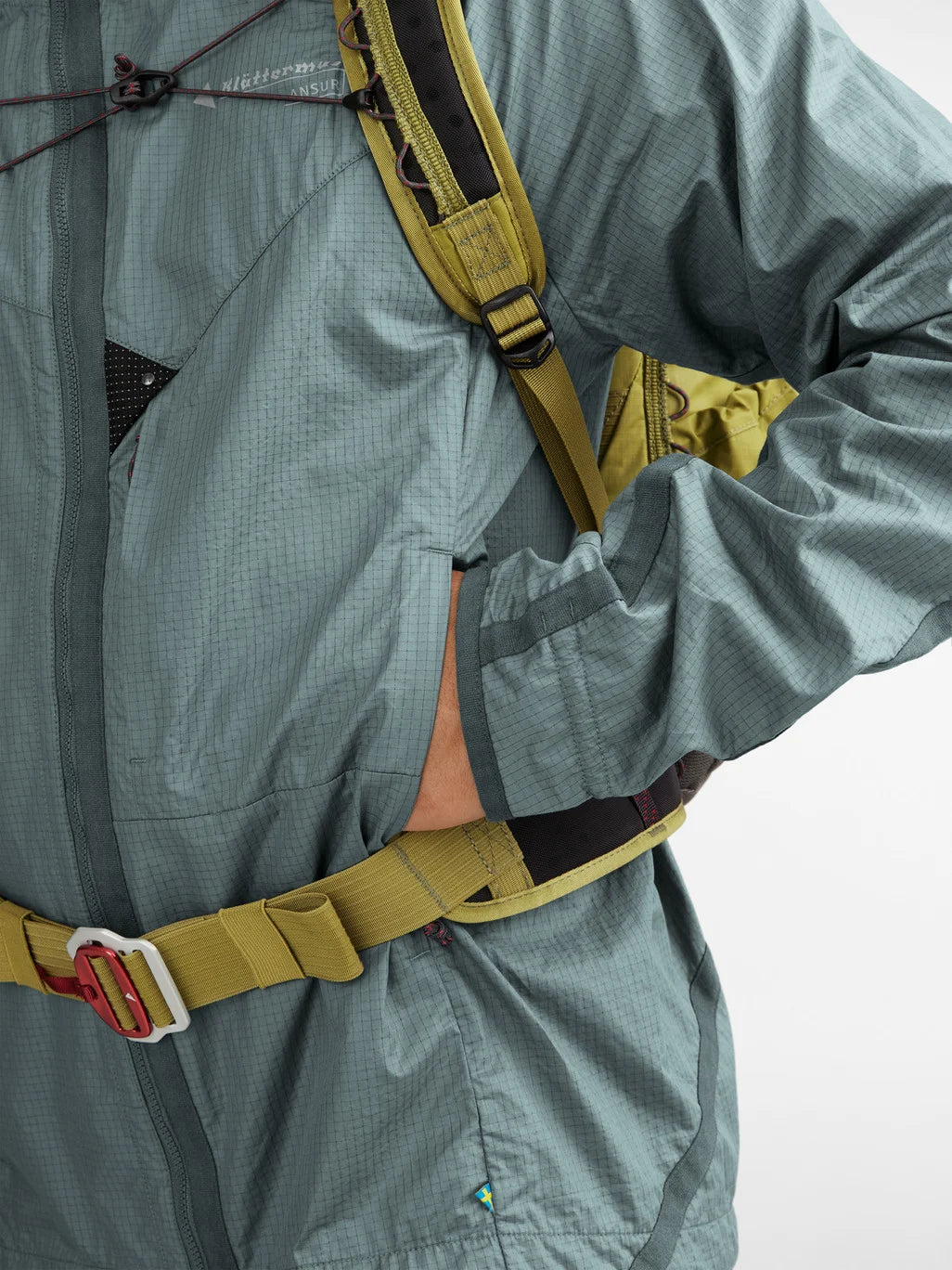 Veste Ansur à capuche Coupe vent - Stone Blue