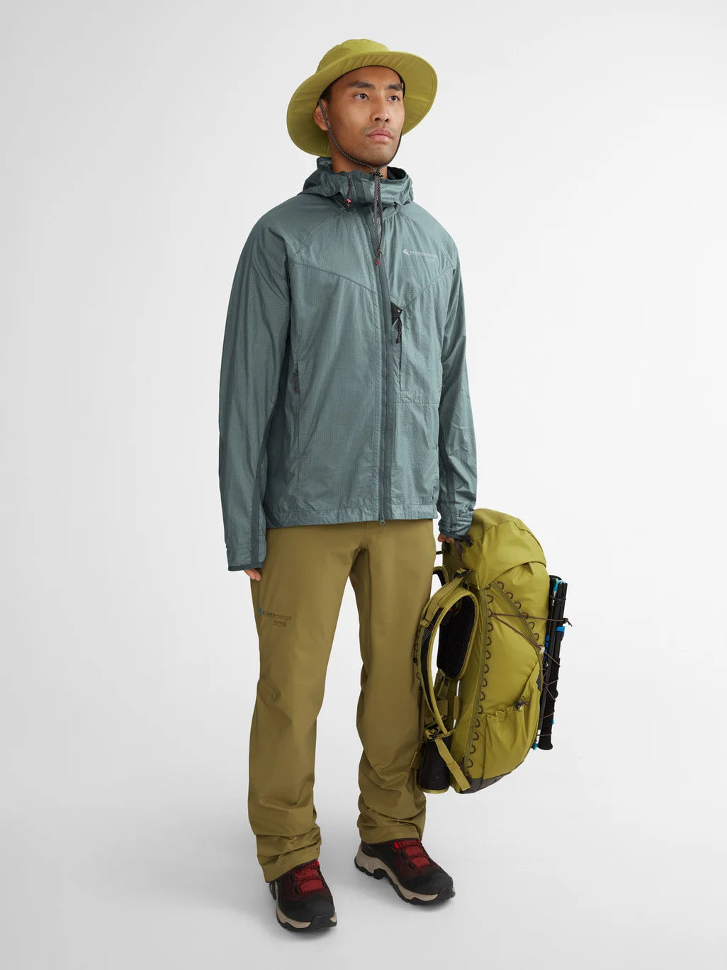 Veste Ansur à capuche Coupe vent - Stone Blue