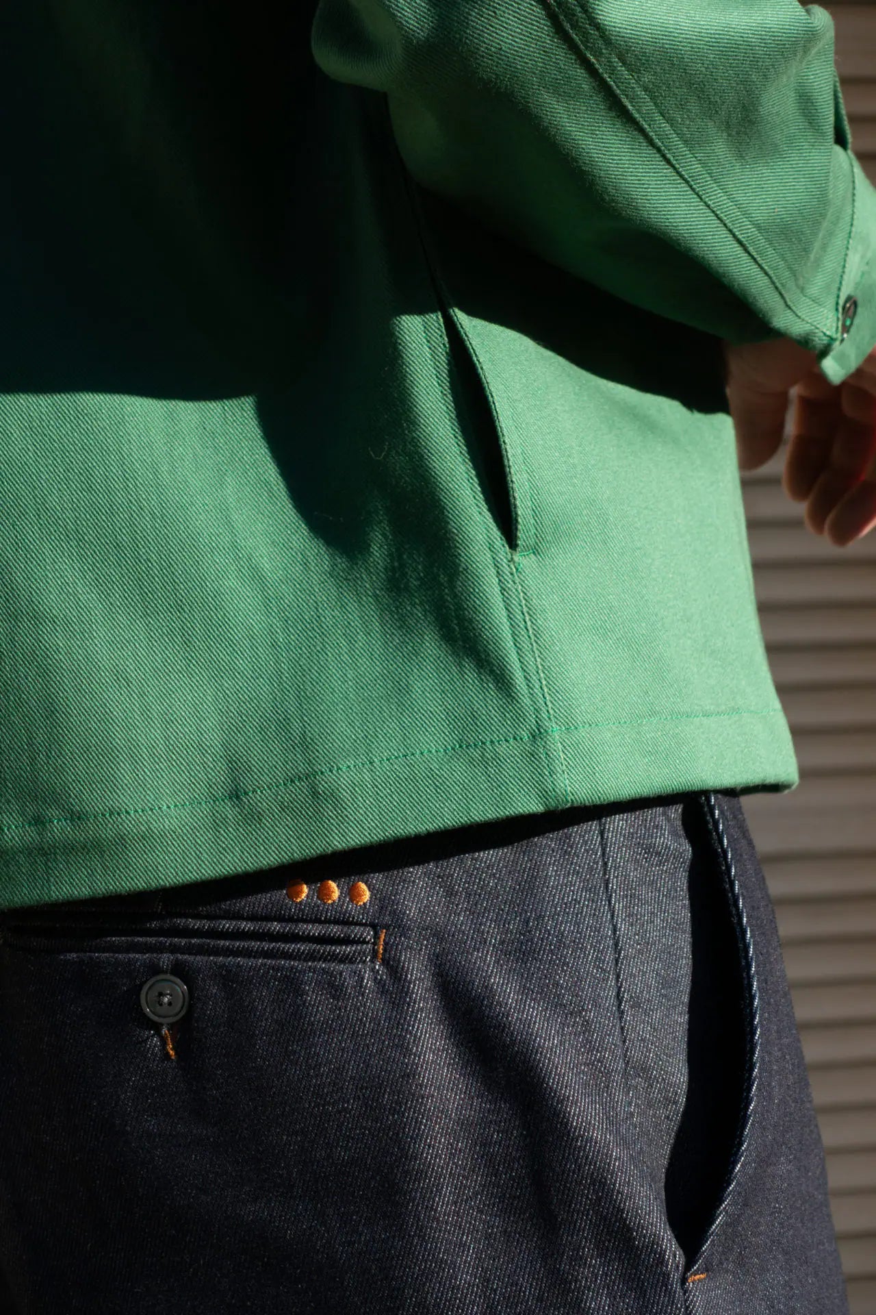 Veste de Peintre - Verte