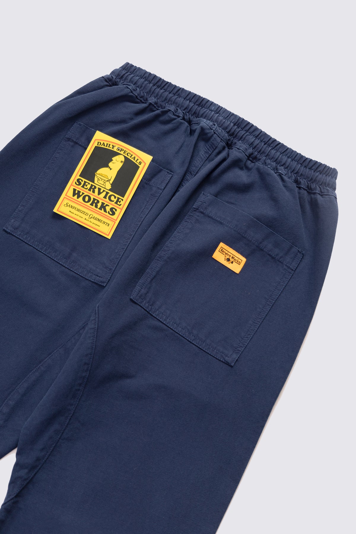 Pantalon de Chef en Canvas - Marine