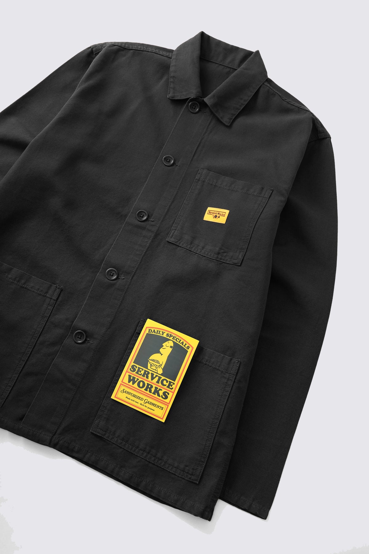 Veste de travail en canvas - Noir