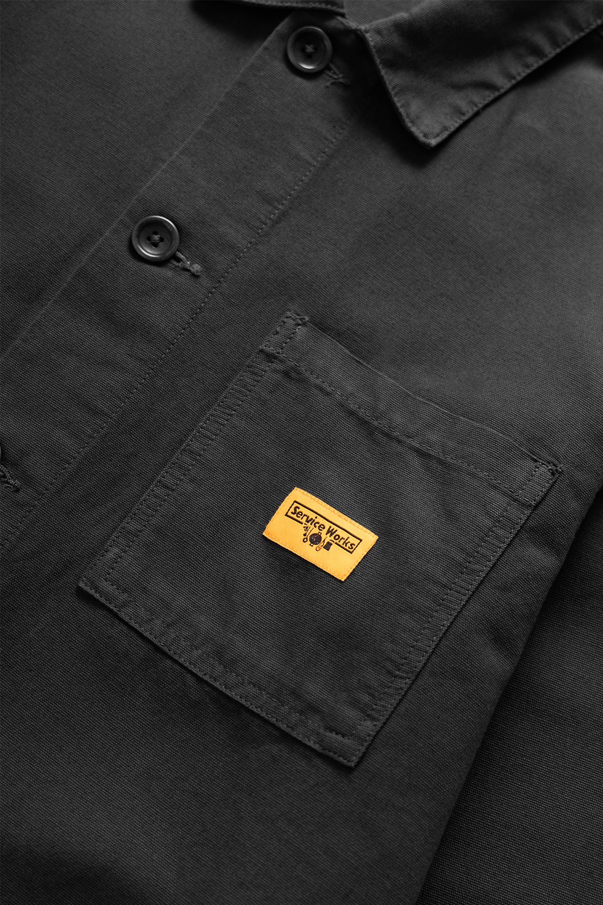 Veste de travail en canvas - Noir