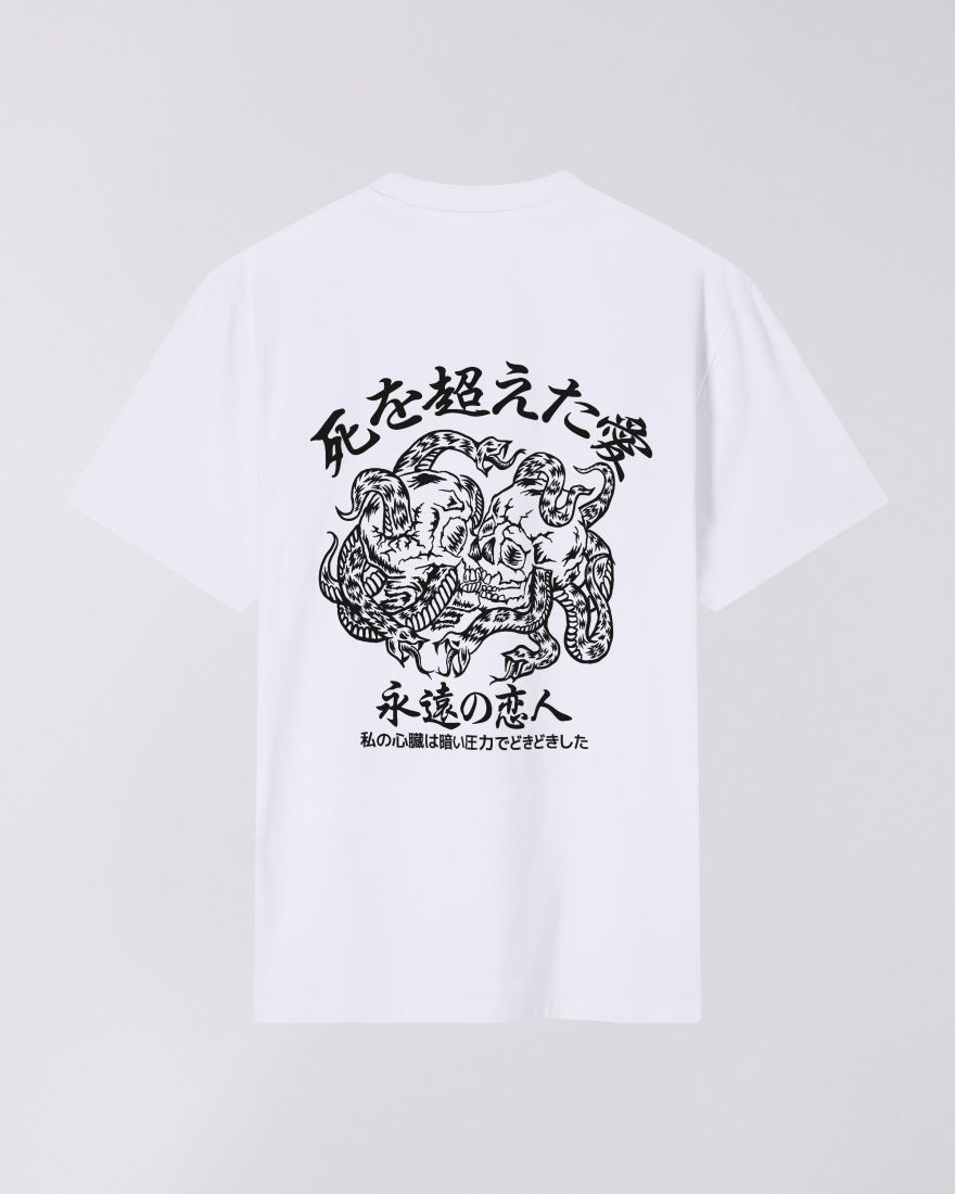 T-shirt Forever Love à manches courtes - Blanc