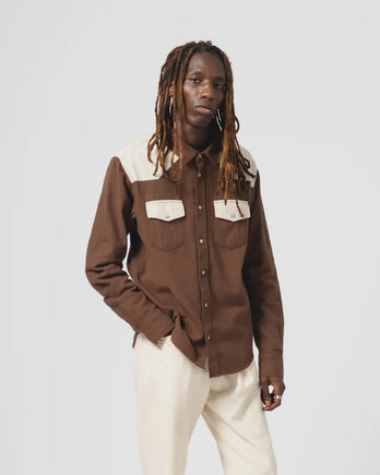 Veste de Westertern - Marron