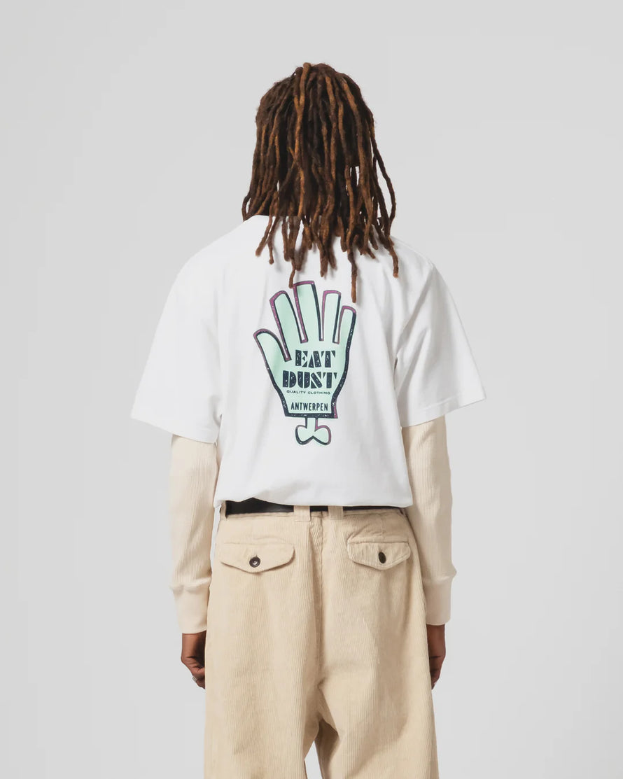 T-Shirt imprimé RUSSEL ANTIGOON - Blanc