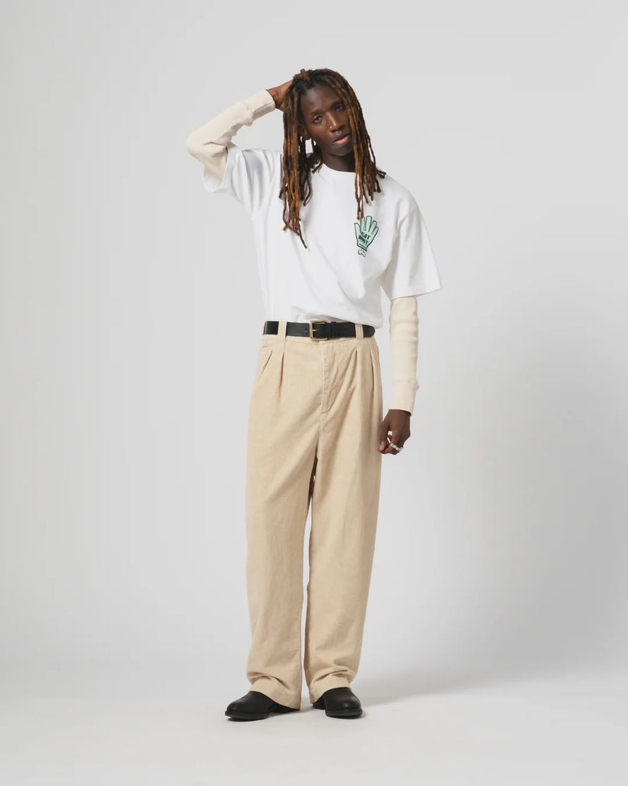 T-Shirt imprimé RUSSEL ANTIGOON - Blanc