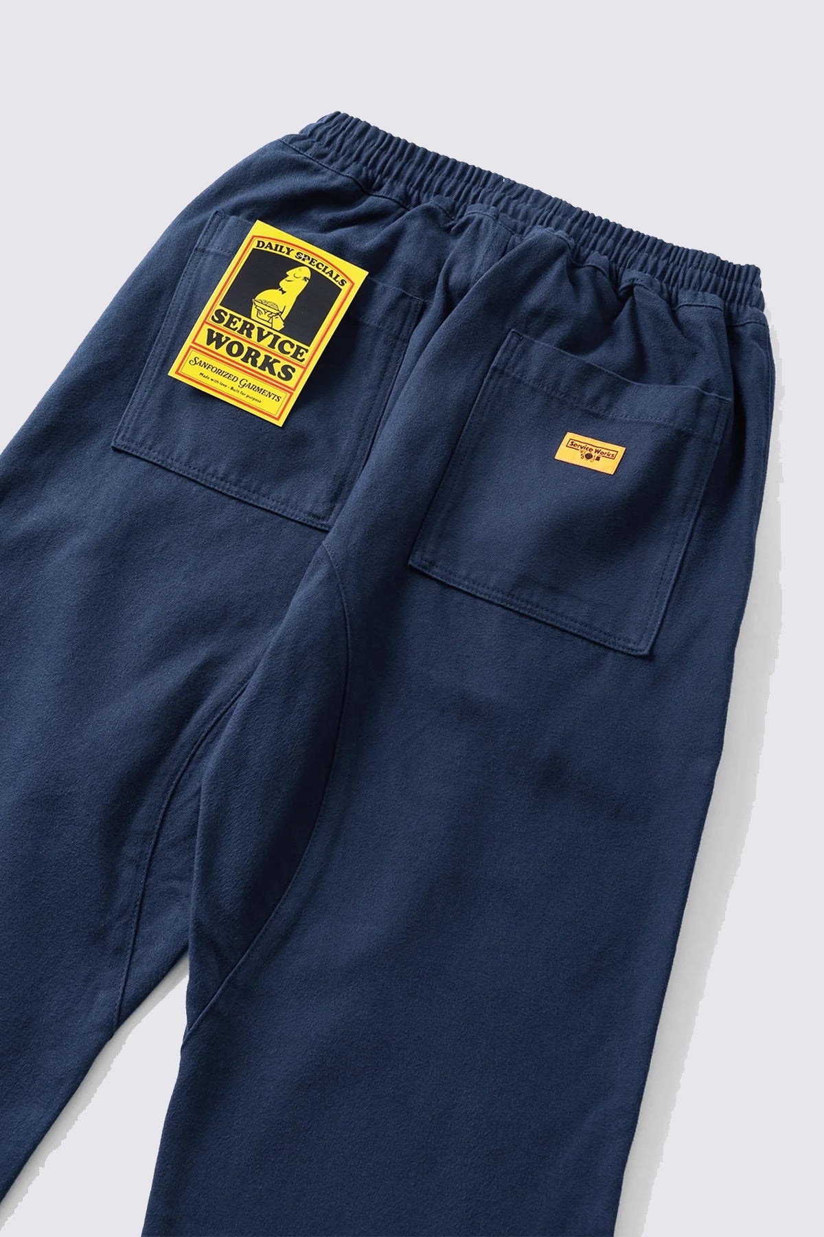 Pantalon de Chef en Moleskin - Marine