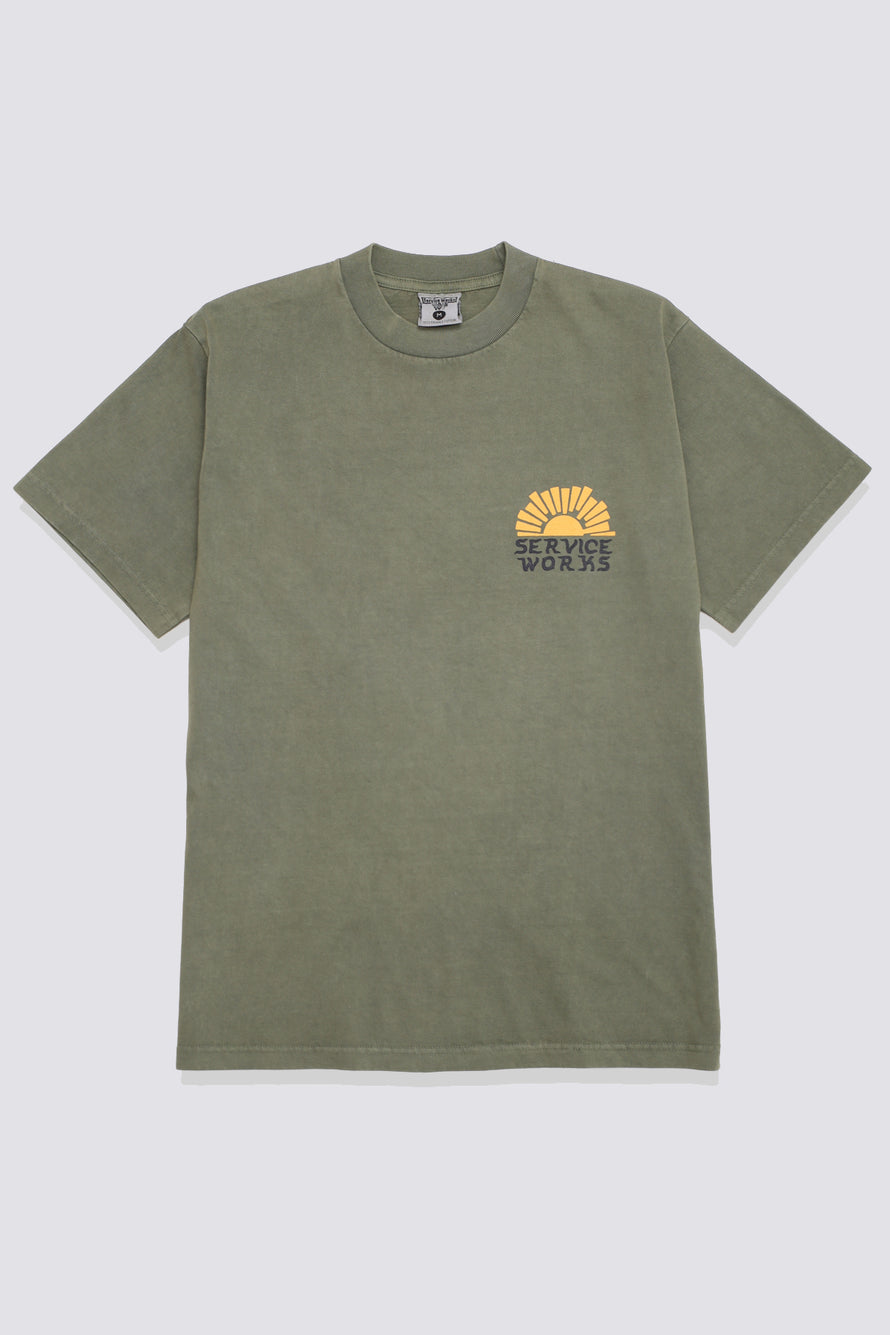 T-shirt Sunny Side Up - Olive